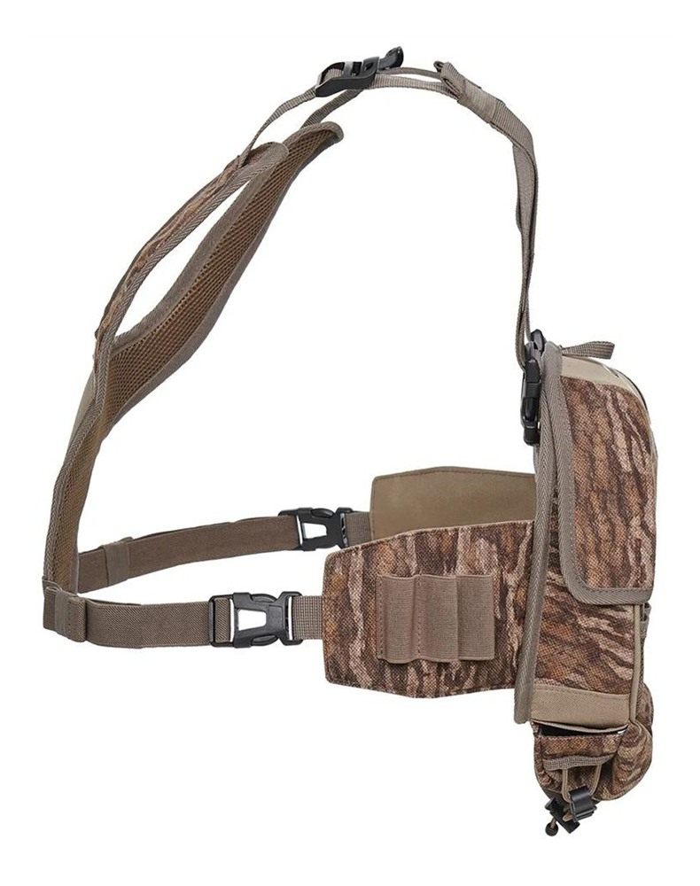 Moultrie Feeders Knight Hale Run N' Gun 100 Turkey Chest Rig Vest Mossy Oak view 4