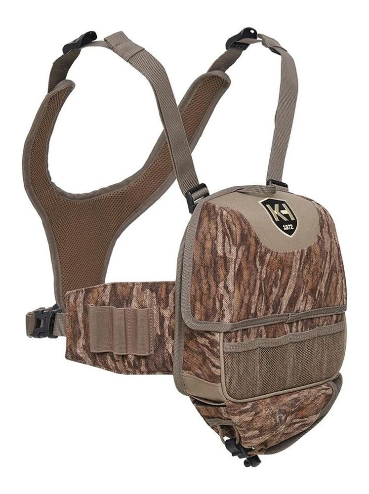 Moultrie Feeders Knight Hale Run N' Gun 100 Turkey Chest Rig Vest Mossy Oak view 6