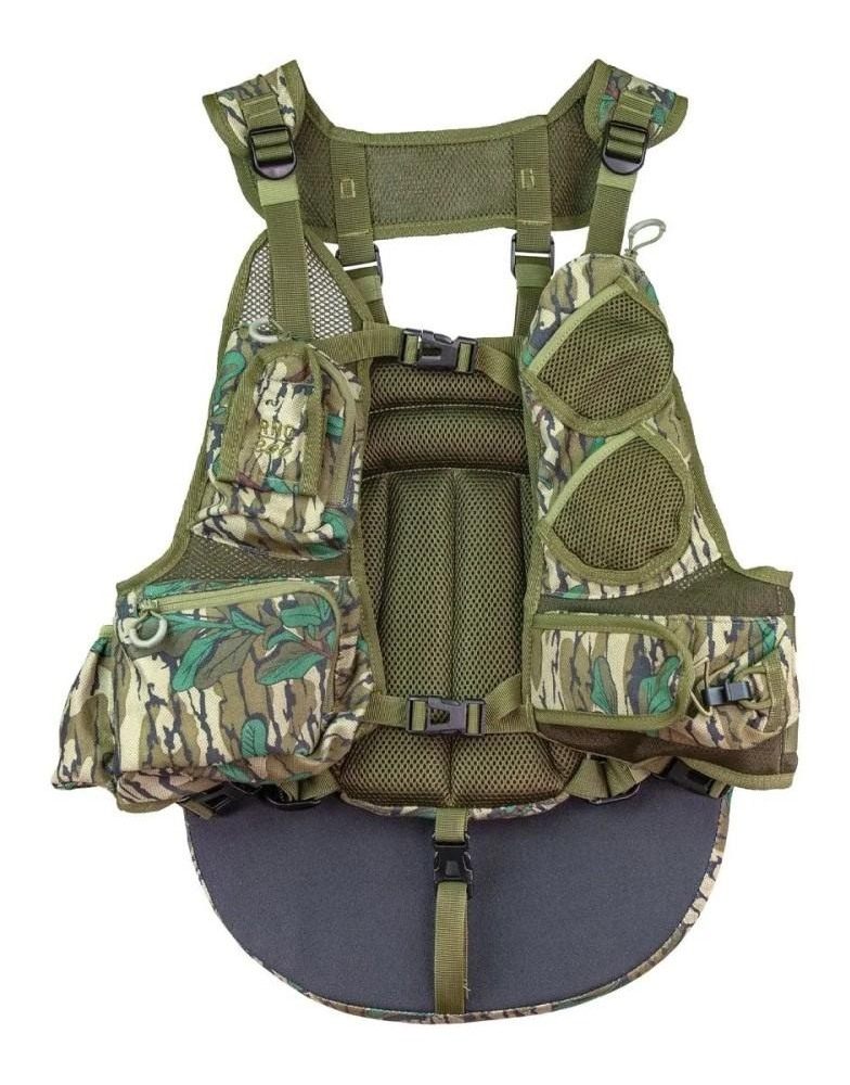 Knight and Hale Run N' Gun 200 Turkey Vest - Mossy Oak Greenleaf view 2