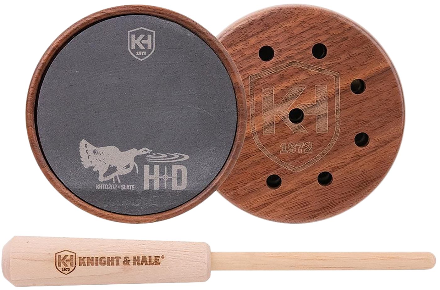 Moultrie Enterprises Knight Hale KHT0202 HD Slate Pot Call Turkey Sounds Wa