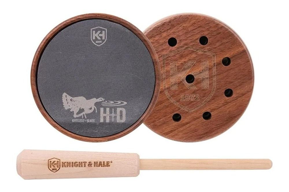 Moultrie Enterprises Knight Hale KHT0202 HD Slate Pot Call Turkey Sounds Wa view 3