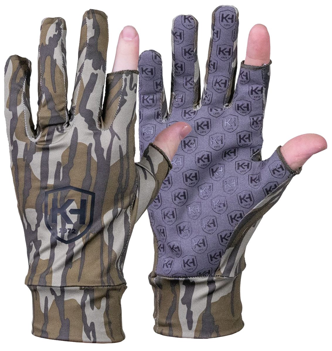 Moultrie Feeders Knight Hale Run N' Gun Gloves One Size Mossy Oak Original