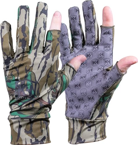 Moultrie Enterprises Knight Hale Run N' Gun Gloves One Size Mossy Oak Green