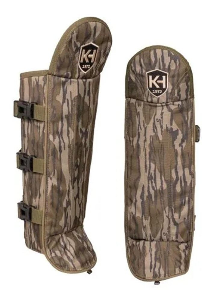 Moultrie Feeders KHT0216 Snake Gaiters Mossy Oak Bottomland Polycarbonate A view 5