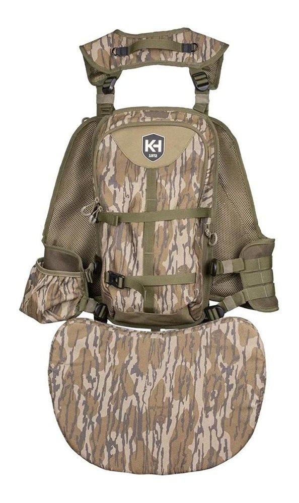 Moultrie Enterprises Knight Hale Run N' Gun 300 Turkey Vest Mossy Oak Botto view 4