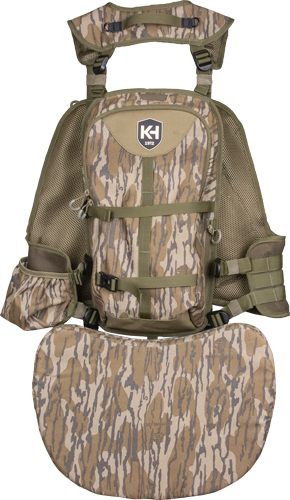 Moultrie Enterprises Knight Hale Run N' Gun 300 Turkey Vest Mossy Oak Botto view 5