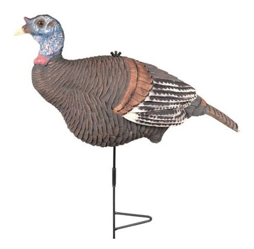 KNIGHT AND HALE LOOKOUT HEN DECOY W/ GROUND STAKE