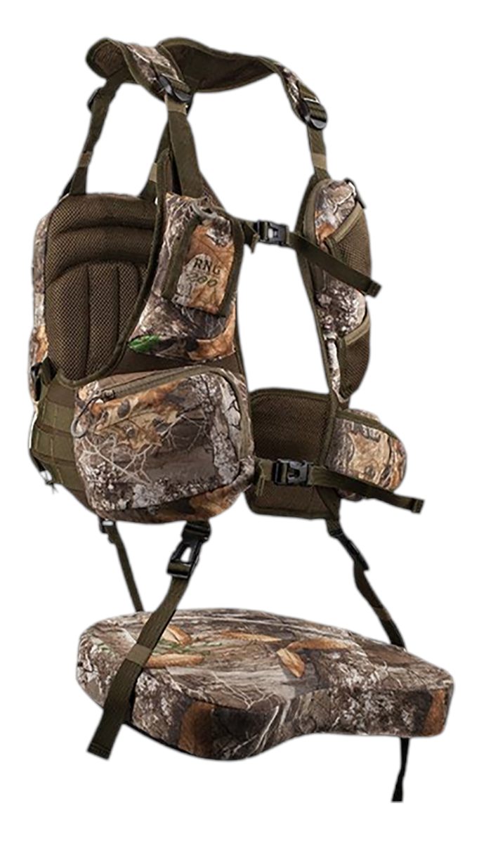 Moultrie Feeders Knight Hale KHT0065 Run N Gun Turkey Vest Real Tree Edge