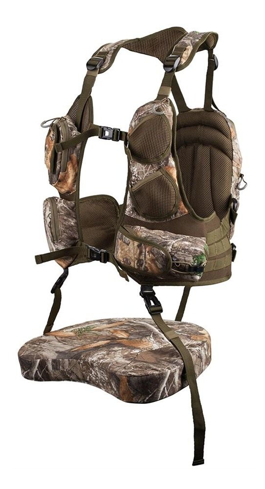 Moultrie Feeders Knight Hale KHT0065 Run N Gun Turkey Vest Real Tree Edge view 4