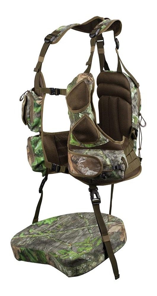 Moultrie Feeders Knight Hale KHT0066 Run N Gun Turkey Vest Mossy Oak Obsess view 5