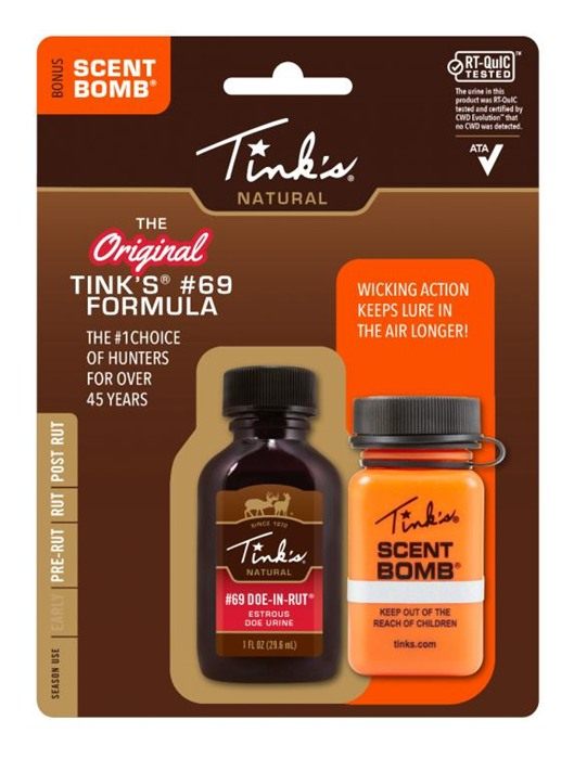 Tinks W6375 69 Value Pack Deer Attractant Doe In Estrus Scent 1oz Squeeze B view 2