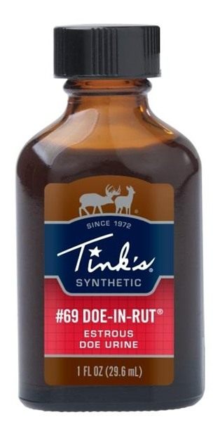 Tinks Deer Lure 69 DOE-IN-RUT Synthetic 1FL Ounce Bottle view 3