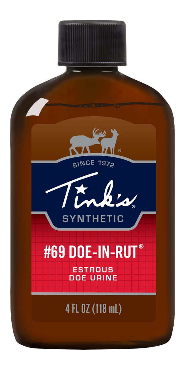 Tinks W5259 #69 Doe-In-Rut Deer Attractant Doe In Estrus Scent 4 oz Squeeze Bottle