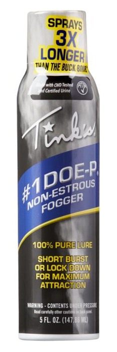 Tinks W5501 1 Doe-P Non-Estrous Fogger Deer Attractant Urine Scent 5 oz Aer