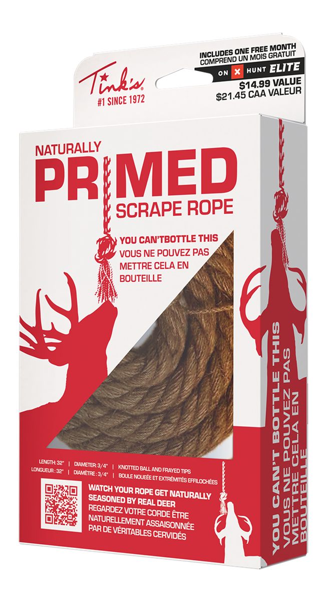 Tinks Primed Scrape Rope 32in Knotted view 2