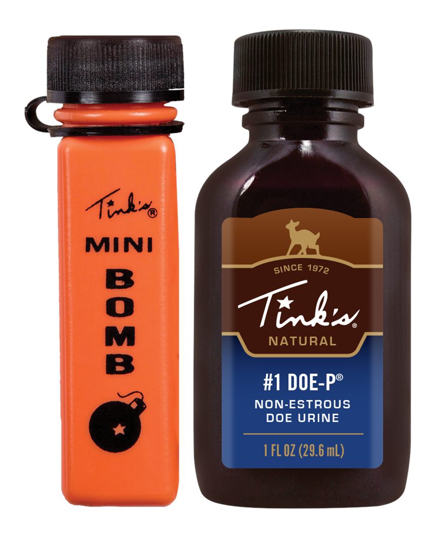 Tinks W6249 1 Doe-P w/Mini Bomb Deer Attractant Urine Scent 1oz Bottle view 2