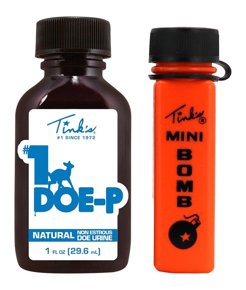 Tinks W6249 1 Doe-P w/Mini Bomb Deer Attractant Urine Scent 1oz Bottle view 3