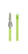 Feradyne Outdoors Muzzy Iron 2-Blade Fish Point w Chartreuse Arrow view 2