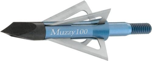 Feradyne Outdoors Muzzy Broadhead Standard 4-Blade 100GR 1in CUT 6PK