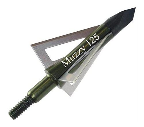 Muzzy Broadhead Standard 3-Blade 125GR 1 3/16in CUT 6PK view 2