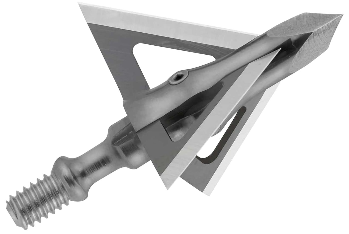 Muzzy 290 Trocar Broadhead 3-Blade Tip Solid Stainless Steel Ferrule 100 gr