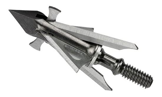 Feradyne Outdoors Muzzy Trocar 4-Blade HB-Hybrid Crossbow Broadhead 1in X 1