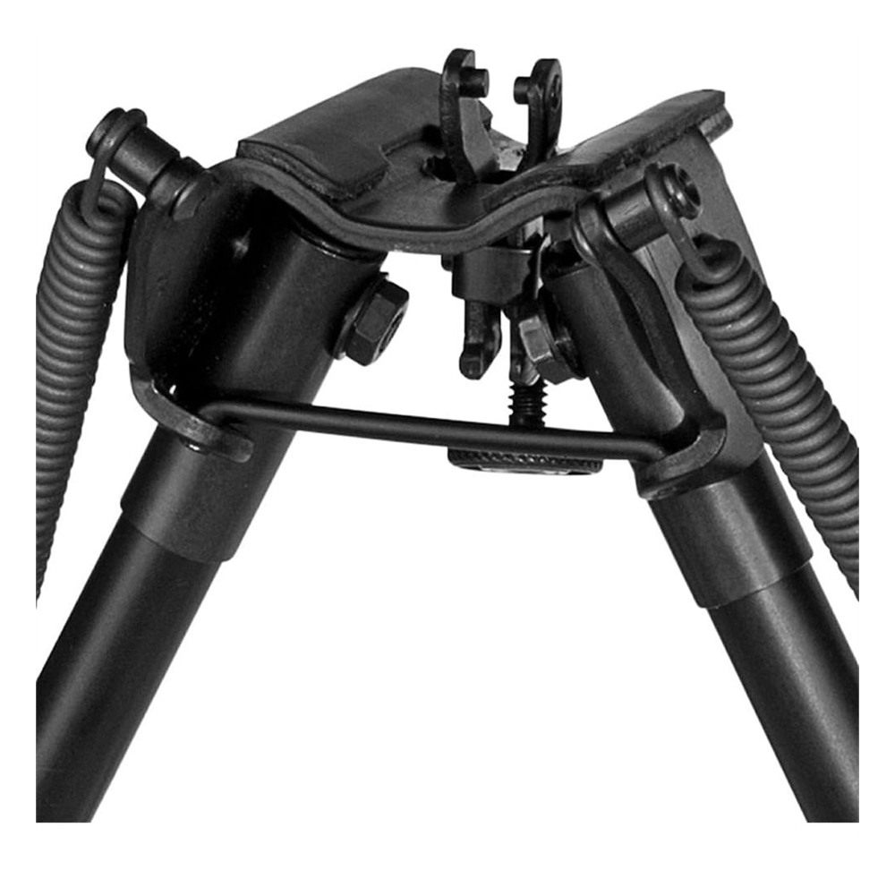 Harris Engineering Bipods 1A2-BR2 Non-Swivel Stud, 6-9in, Black Steel/Alumi view 2