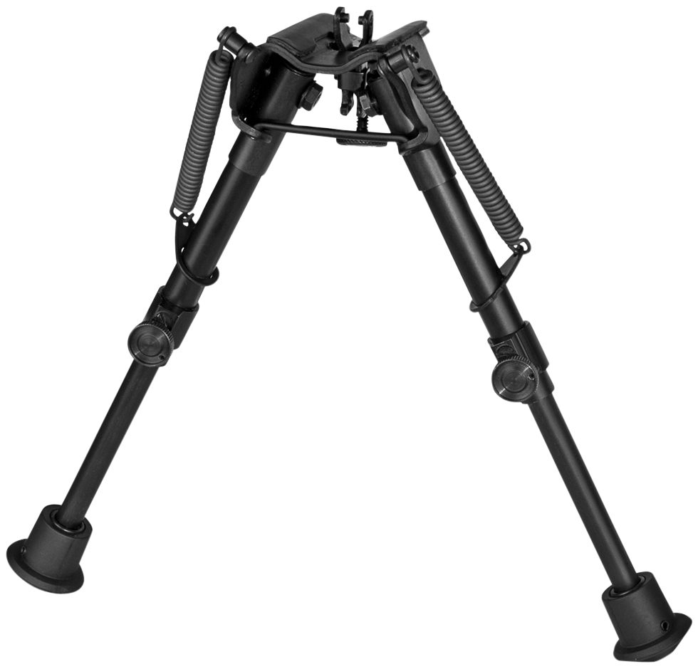 Harris Engineering Bipods 1A2-BR2 Non-Swivel Stud, 6-9in, Black Steel/Alumi view 3