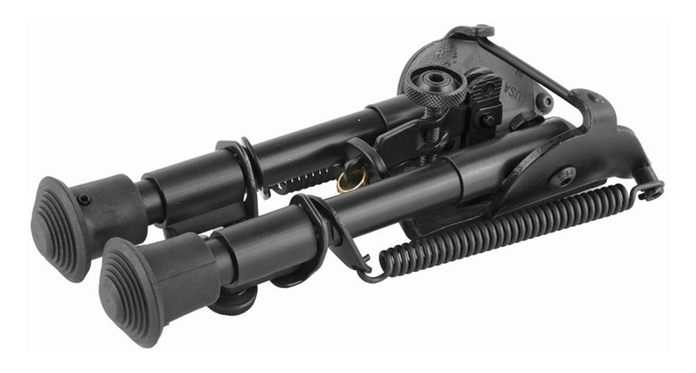 Harris Engineering Bipods 1A2-BR2 Non-Swivel Stud, 6-9in, Black Steel/Alumi view 4