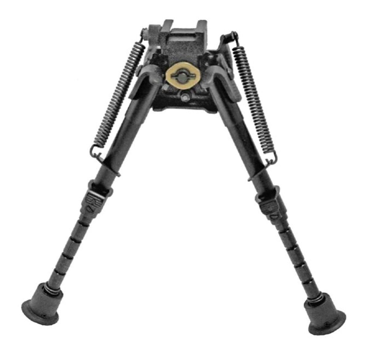 Harris Engineering Bipod, Rotating, Black, Leg Notch, 6in-9in S-BRMP