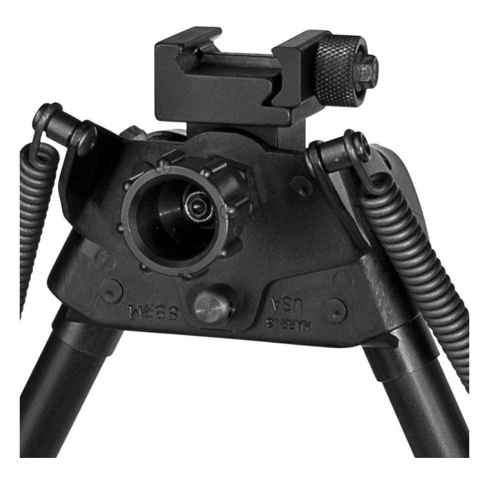 Harris Engineering Bipod, Rotating, Black, Leg Notch, 6in-9in S-BRMP view 3