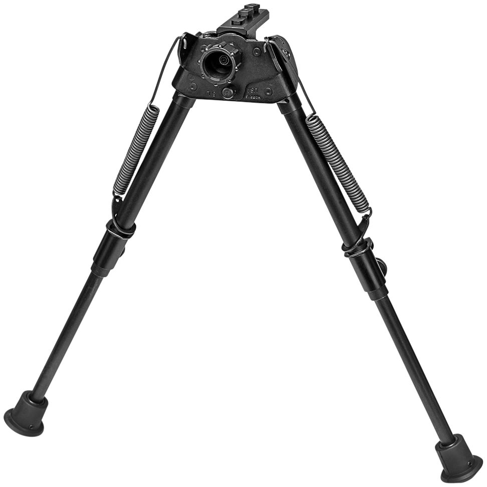 Harris Engineering Bipods S-LM-LOK Swivel L 9-13in, Black Steel/Aluminum, R view 2