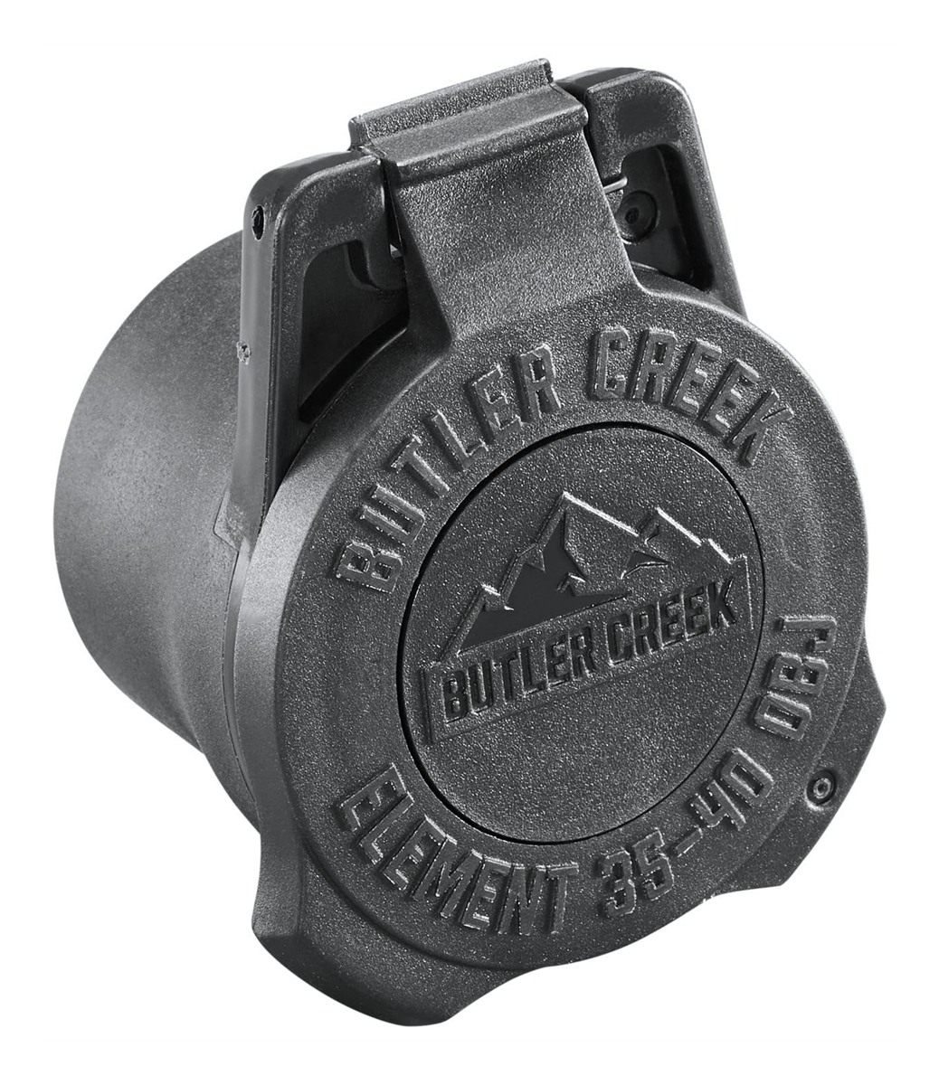 Butler Creek Element Scope Cap Objective 40mm, Black Riflescope ESC40