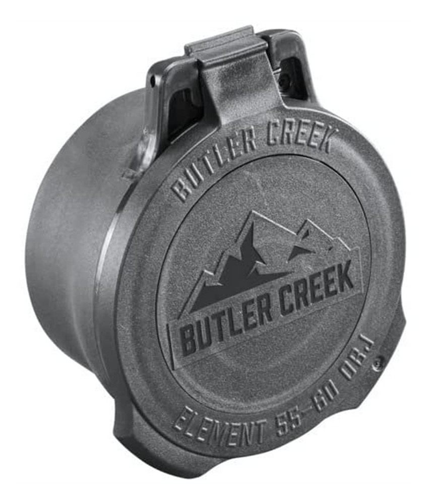 Butler Creek Element Scope Cap Objective 55-60mm, Black Riflescope ESC60