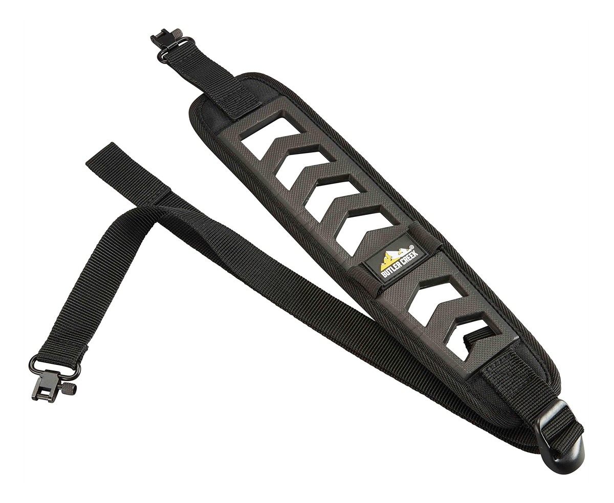 Butler Creek Featherlight Rifle Sling w/swivels_190030, Black