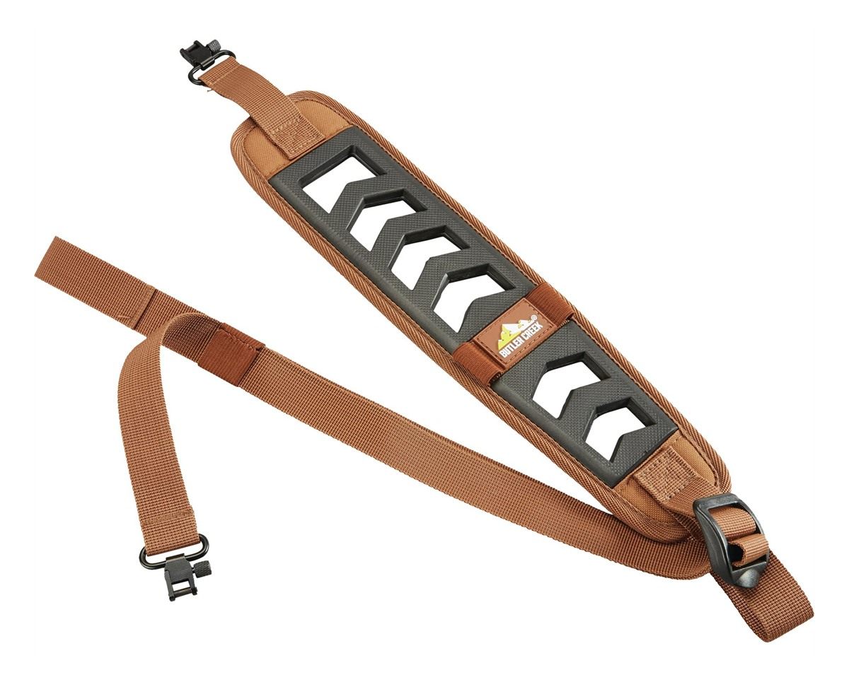 Butler Creek Featherlight Rifle Sling w/swivels_190031, Brown