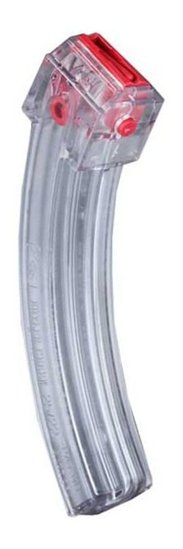 Butler Creek Steel Lips Banana Rifle Magazine Clear Polymer Ruger 10/22 .22 view 2