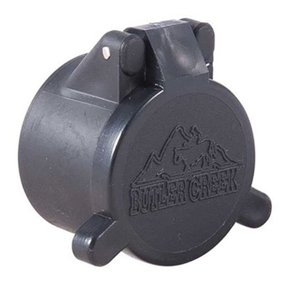 Butler Creek 15 Objective Flip Open Scope Cover Green, Size (1.558-Inch, 39 view 2