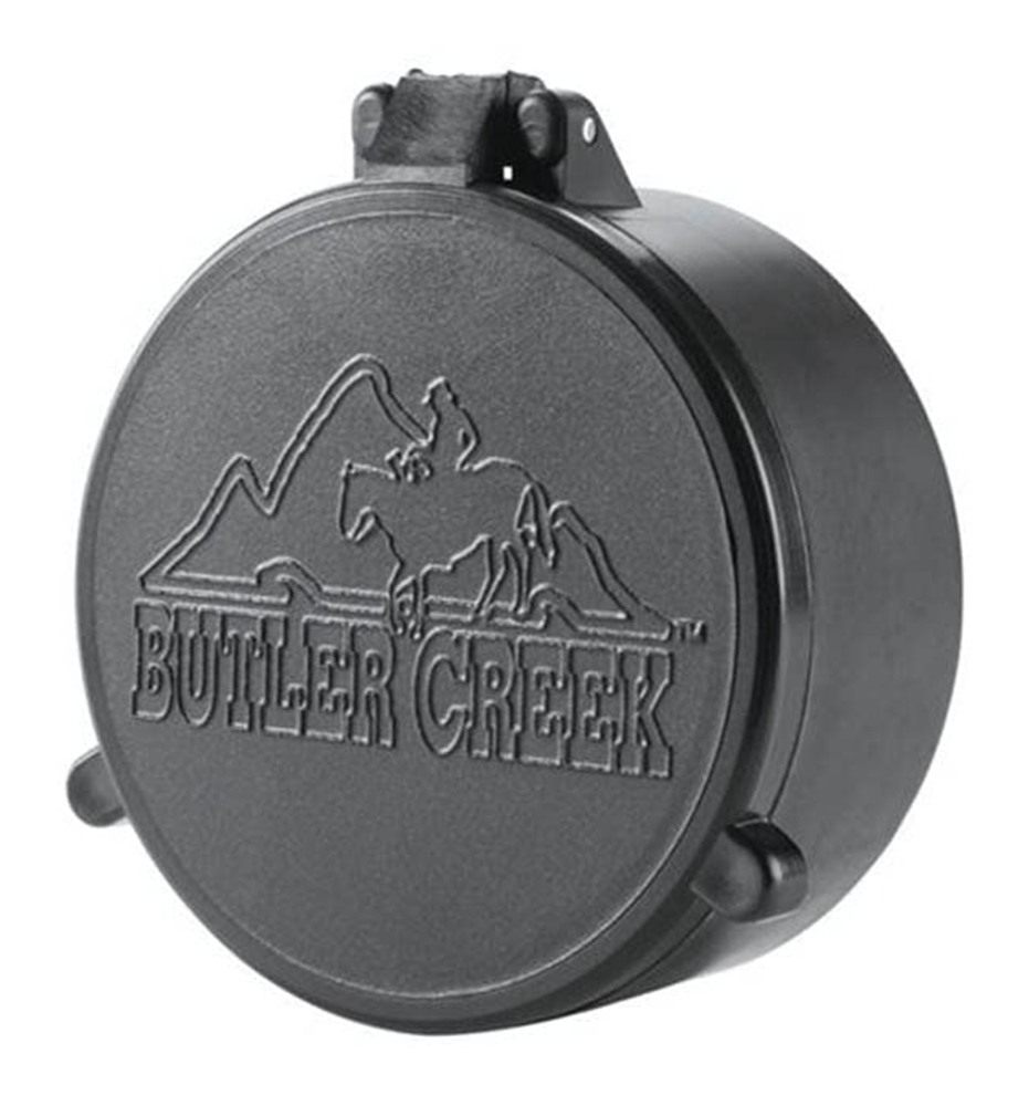 Butler Creek 21 Objective Flip Open Scope Cover Black, Size (1.735-Inch, 44 view 2