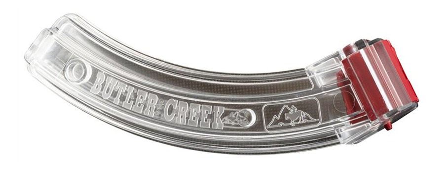 Butler Creek Hot Lips Banana Magazine Ruger 10/22 Smoke Polymer 25/rd view 3