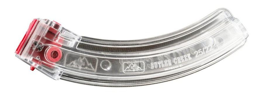 Butler Creek Hot Lips Banana Magazine Ruger 10/22 Smoke Polymer 25/rd view 4