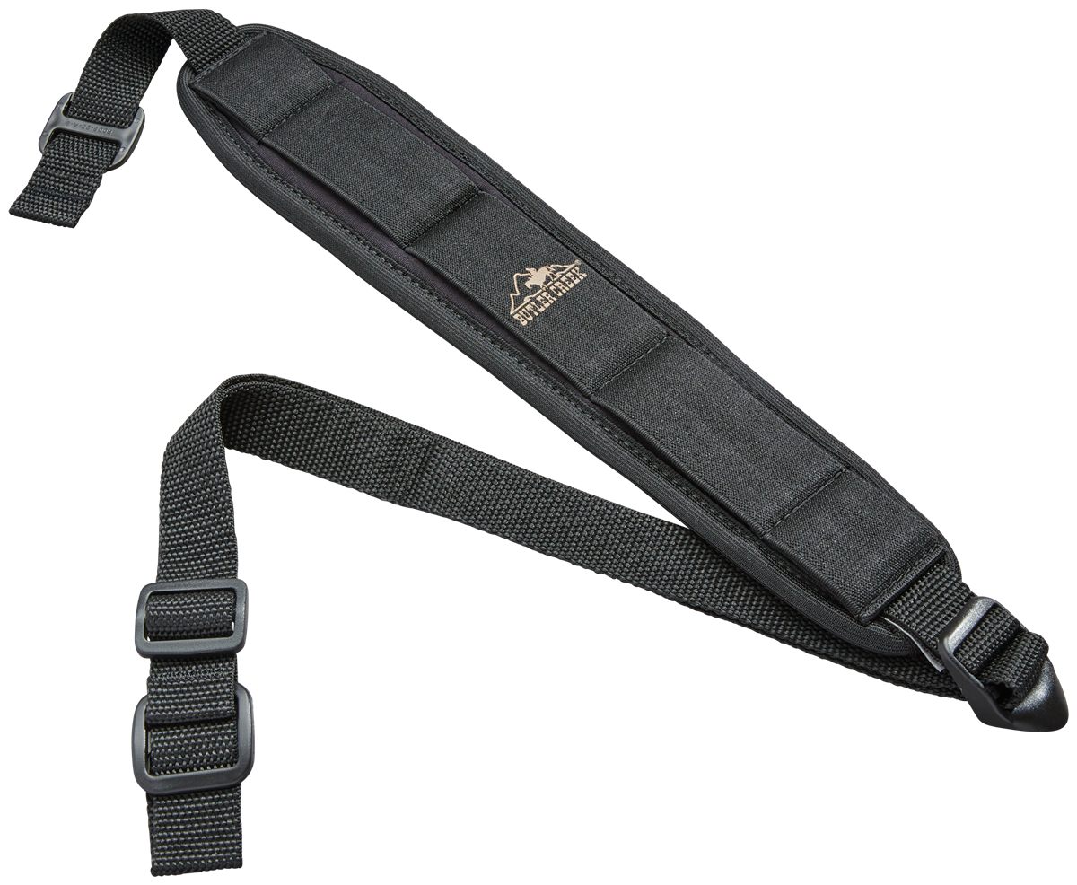 Butler Creek 80013 Comfort Stretch Rifle Sling Black Neoprene Adjustable