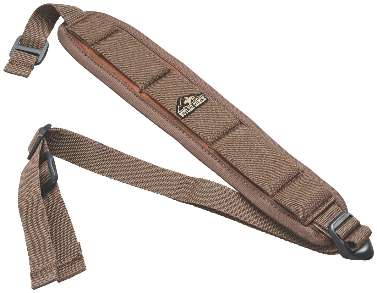 Butler Creek 180015 Comfort Stretch Brown Neoprene Adjustable Rifle