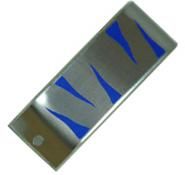 Sar Jakes Spin-a-lure 1/4 Chr Blue/sil-back