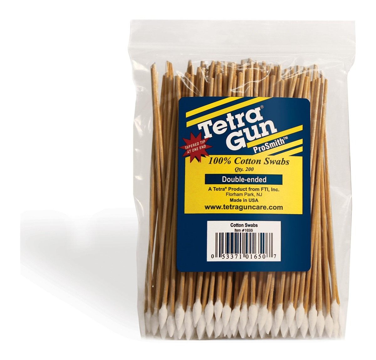 Tetra 1650i Tapared Tip Swabs; 200 Count, Pointed at one end