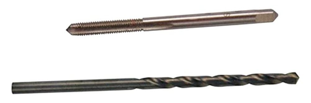 Williams 6-48 High Speed Tap and No. 31 Drill Set (1767), Black, Silver