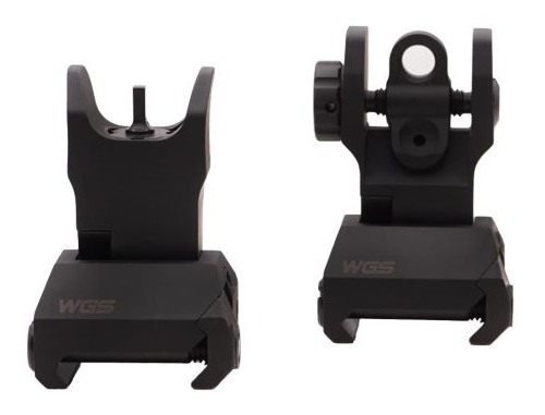 Williams Gunsight Blackout AR-15 PIC Rail Folding Sight SET