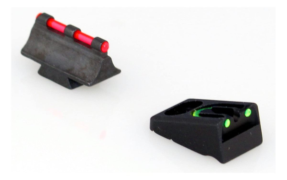Williams GUN Sight Wgos Fiber Optic Green Rear/Red Front Firesight Set Fits
