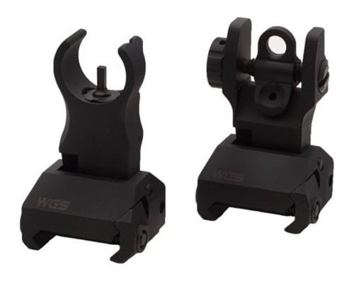 Williams Gunsight HK Style Picatinny Rail Folding Sight SET