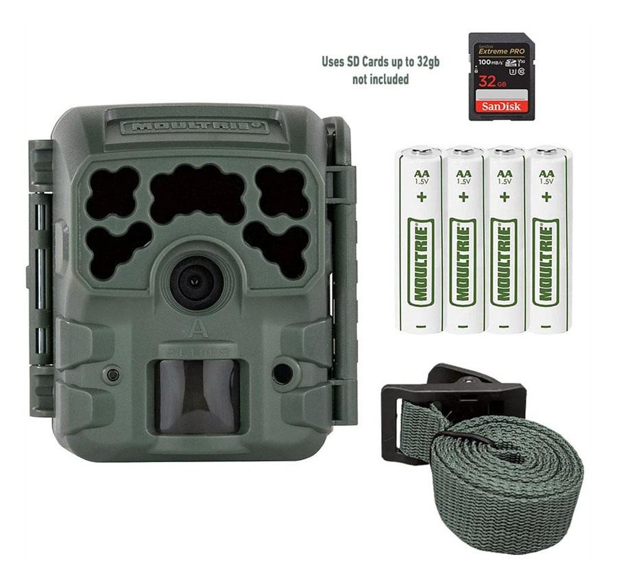 Moultrie Enterprises Micro AC-36 Infrared Trail Camera Kit Green view 4